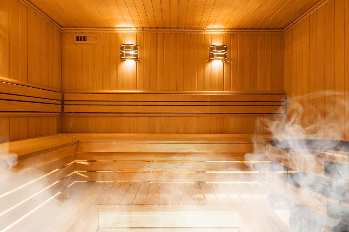 korzystanie z fińskiej sauny